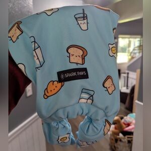 Spark Paws Dog Pajamas, Size Large